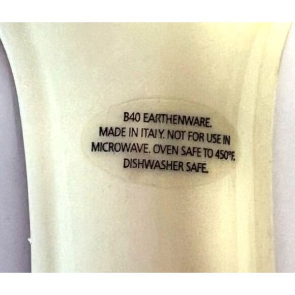 Sur La Table Spoon Rest Hand Painted Dishes Rustica Italy Earthenware Retired - Picture 8 of 8